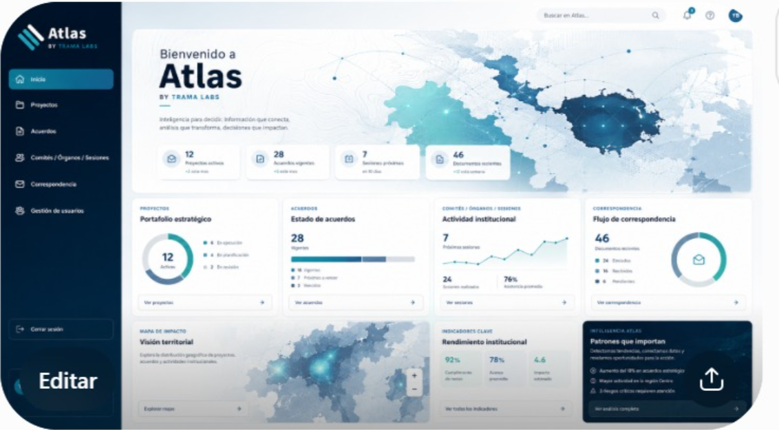 Vista previa de Trama Atlas
